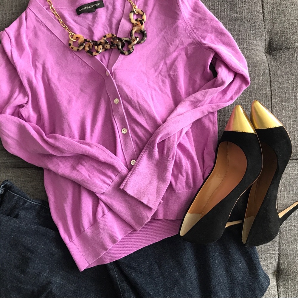 Lilac cardigan